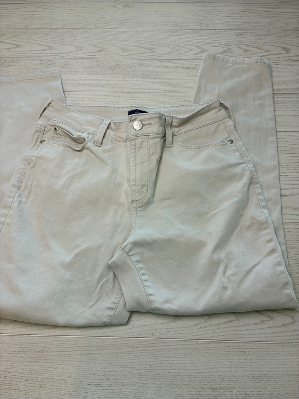 NYDJ Light Beige Jeans - Classic Slim Fit